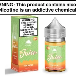 PEACH PEAR BY THE JUICE SALT 30ML