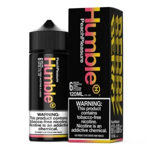 Peach Pleasure 120ml Tobacco Free Nicotine E-Juice | Humble