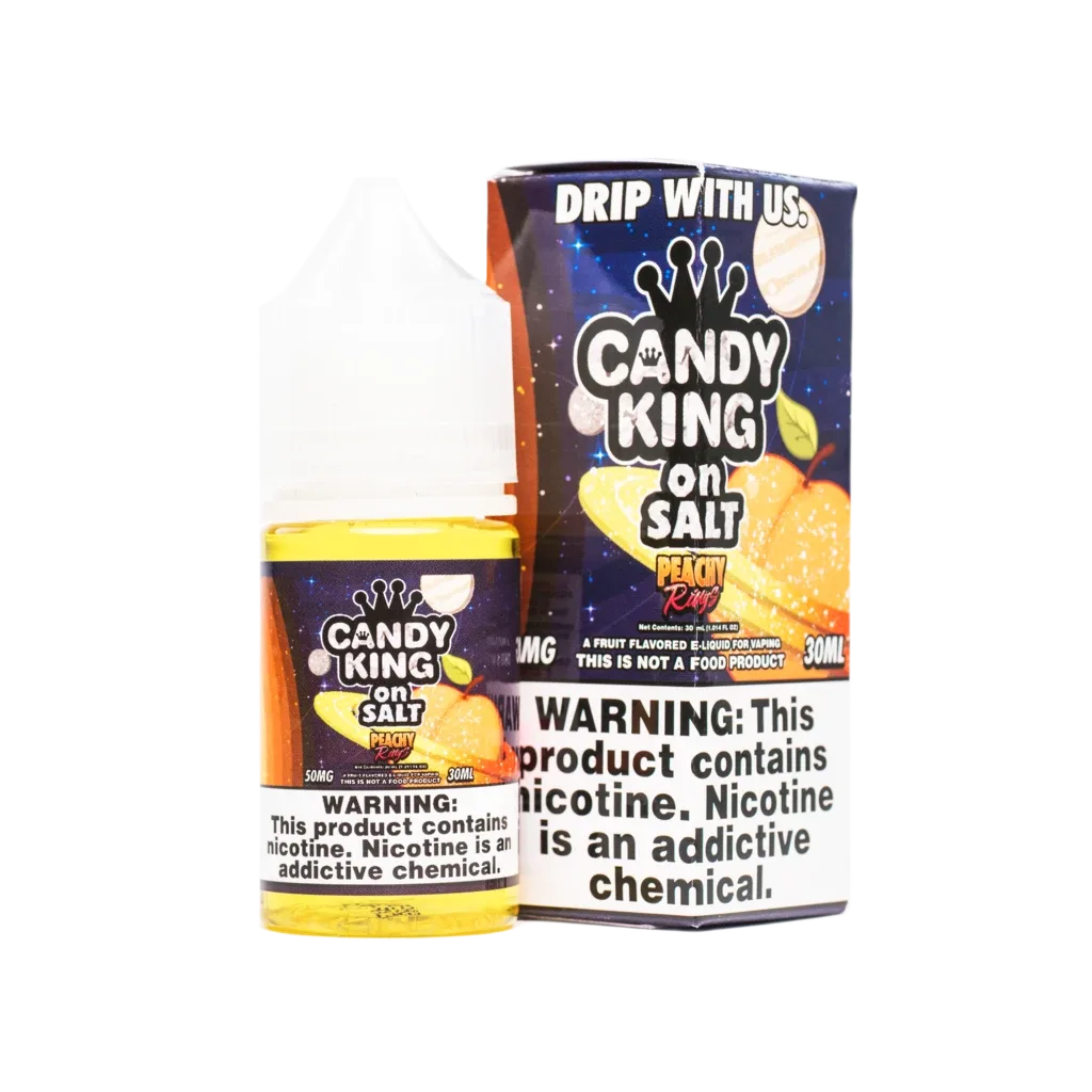 Peachy Rings Salt E-Liquid 30ml | Candy King