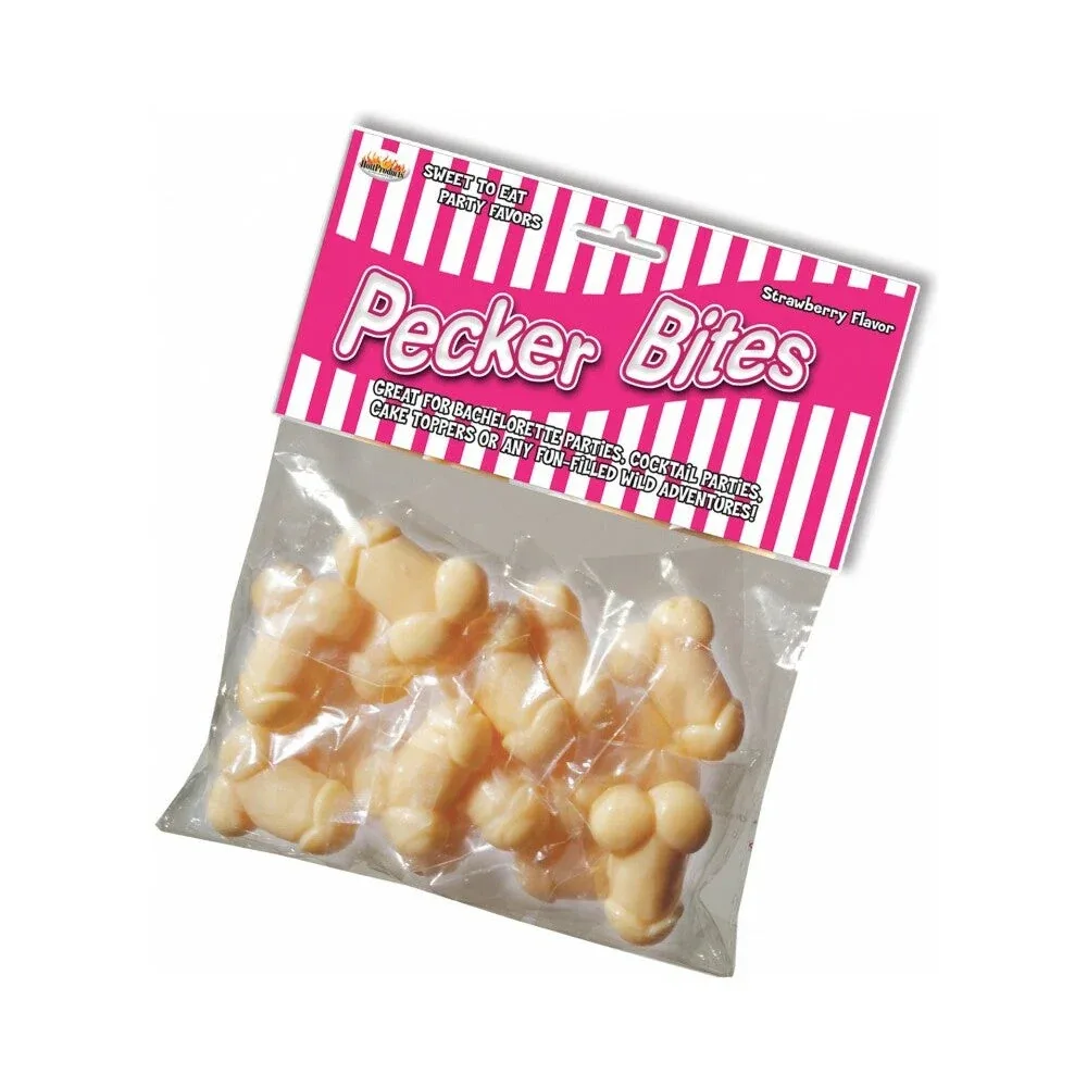 Pecker Bites Strawberry Candies