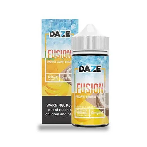 Pineapple Coconut Banana Iced by 7 Daze Fusion 100ml