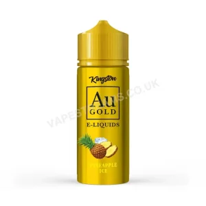 Pineapple Ice E-Liquid Shortfill By Kingston Au Gold