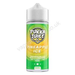 Pineapple Ice E-Liquid Shortfill by Pukka Juice