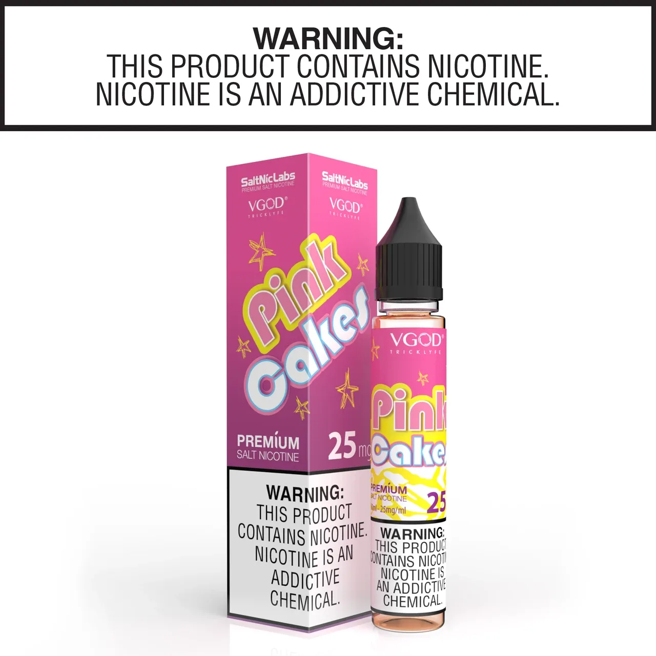Pink Cakes Salt by VGOD Salt Nic Collection 30ml