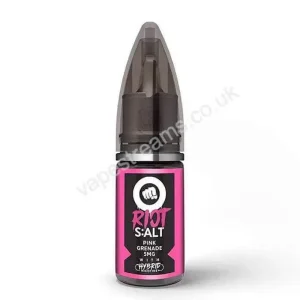 Pink Grenade Hybrid Nicotine Salt E-Liquid by Riot S:alt