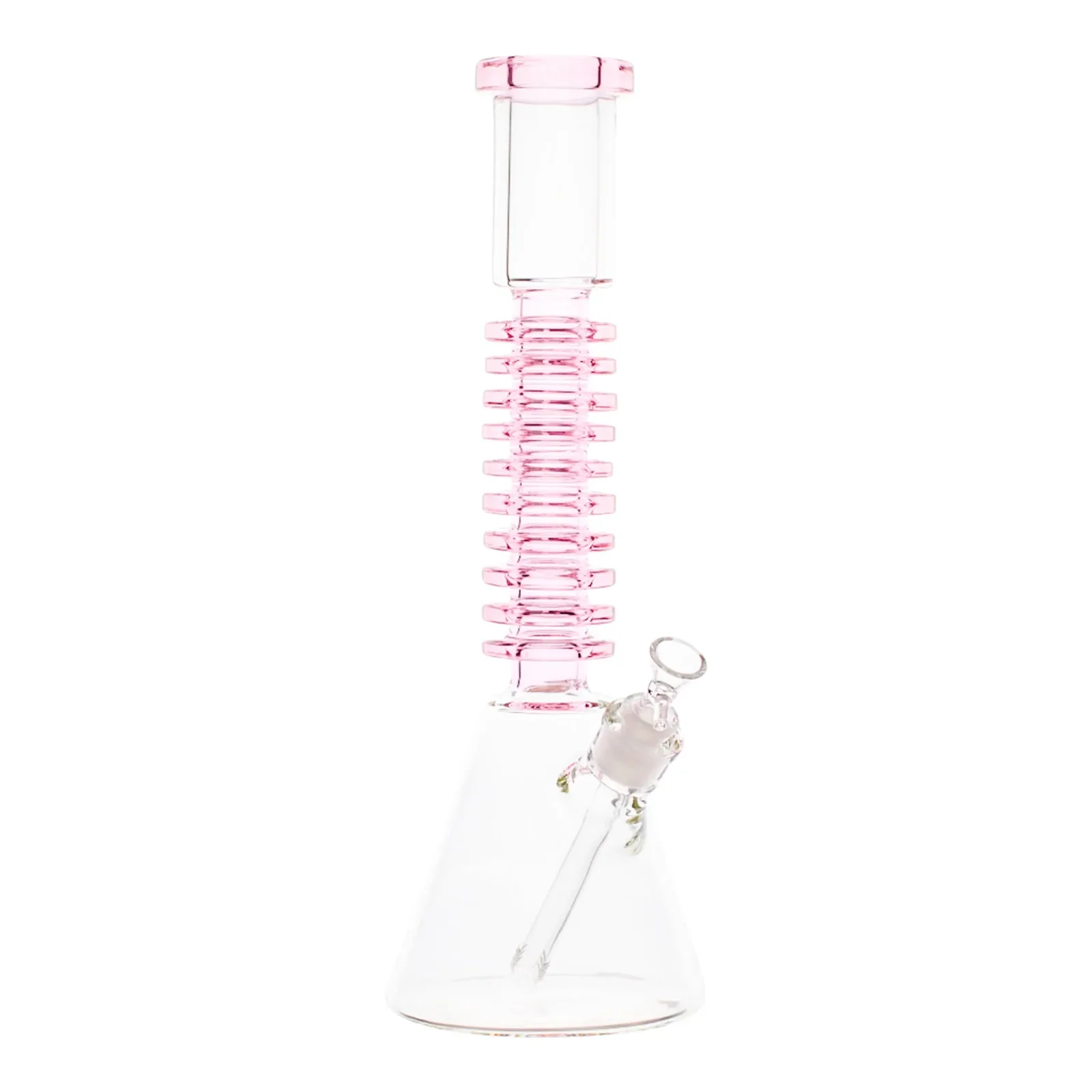 Pink Griptonite Beaker Bong - 16in - Image 2