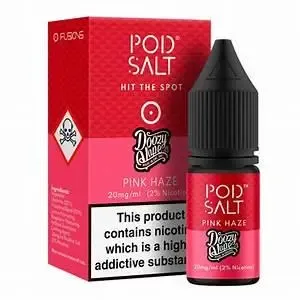 PINK HAZE NIC SALT E-LIQUID BY POD SALT & DOOZY VAPE