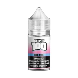 Pink Iced Salt 30ml E-Juice | Keep it 100