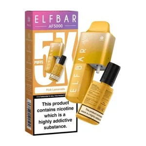 Pink Lemonade Elf Bar AF5000 Reusable Vape 5000 Puffs (10pcs/pack)