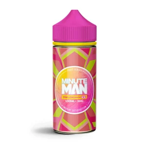 Pink Lemonade Ice Tobacco Free Nicotine 100ml E-Juice | Minute Man