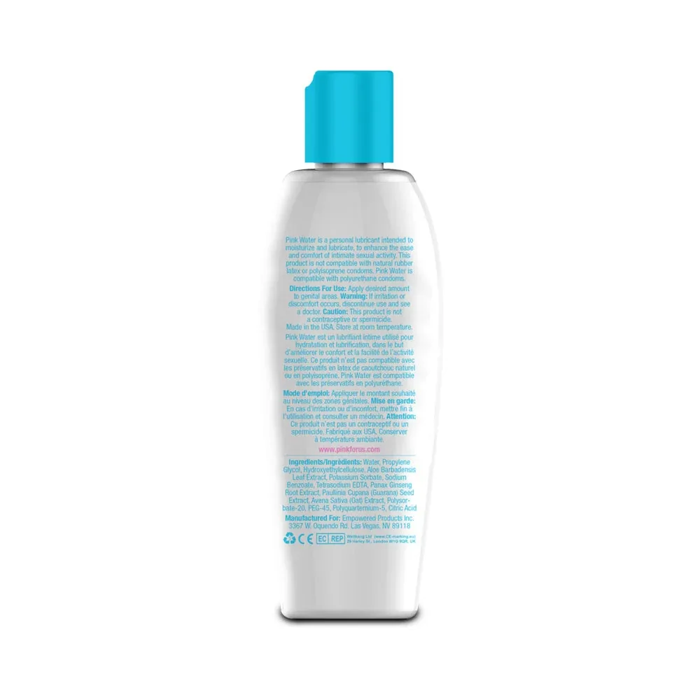 Pink Water Water-Based Lubricant 4.7 oz. - Image 2