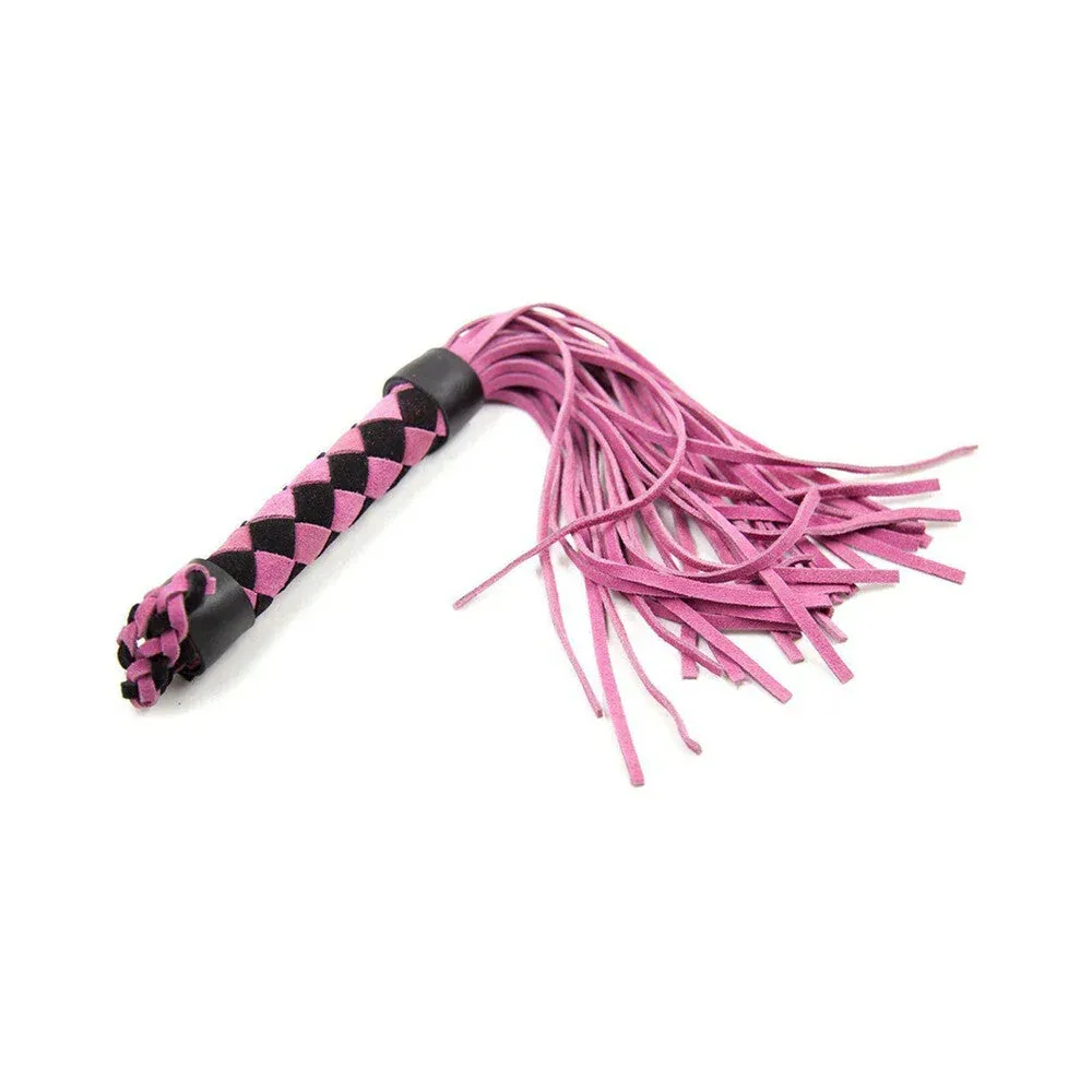 Ple'sur 15.5 in. Leather Flogger Pink - Image 2