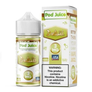 Pod Juice Dubai Tobacco Free Nicotine E-Juice 100ml