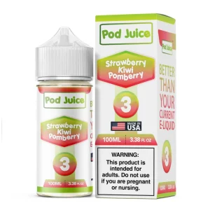 Pod Juice Strawberry Kiwi Pomberry Nixodine 100ML E-Juice