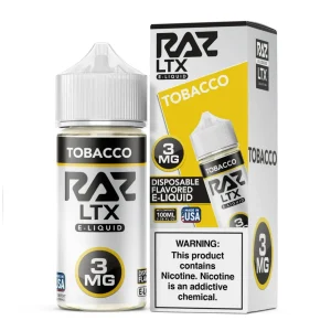 Pod Juice X Raz LTX Tobacco | Tobacco Free Nicotine 100ML E-Juice