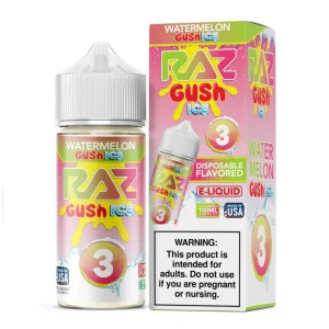 Pod Juice X Raz Watermelon Gush Ice Nixodine 100ML E-Juice