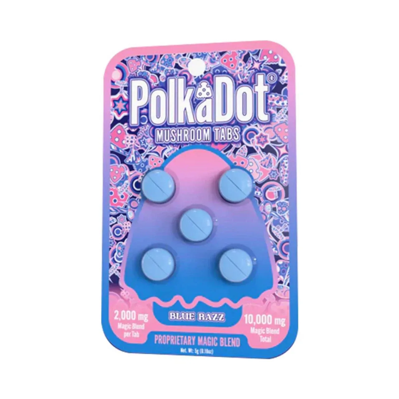 Polk a Dot Magic Blend Mushroom Tablets 10000MG | 5 COUNT