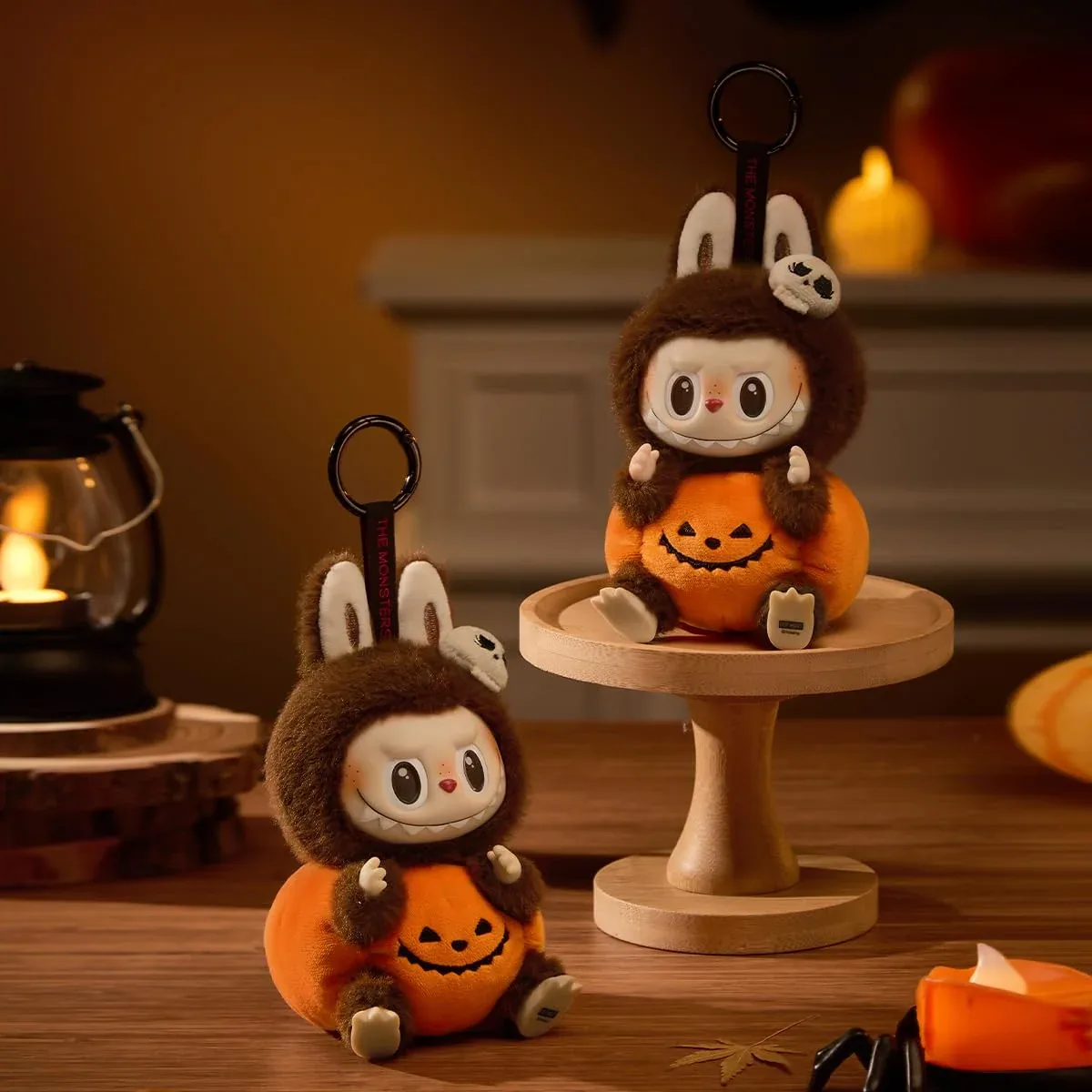 Pop Mart Halloween Pumpkins Series Vinyl Plush Pendant - Sitting Design - Image 2