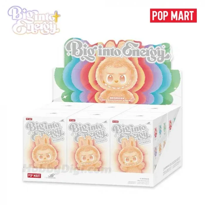 POP MART Labubu Big into Energy – Plush Pendant Collection