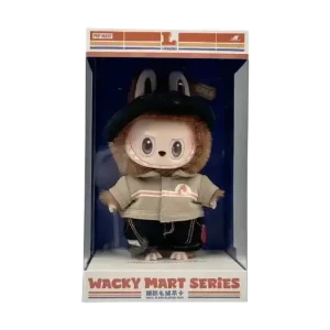 POP MART Labubu The Monsters Wacky Mart Series Vinyl Plush Doll