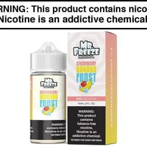 STRAWBERRY BANANA FROST BY MR. FREEZE 100ML