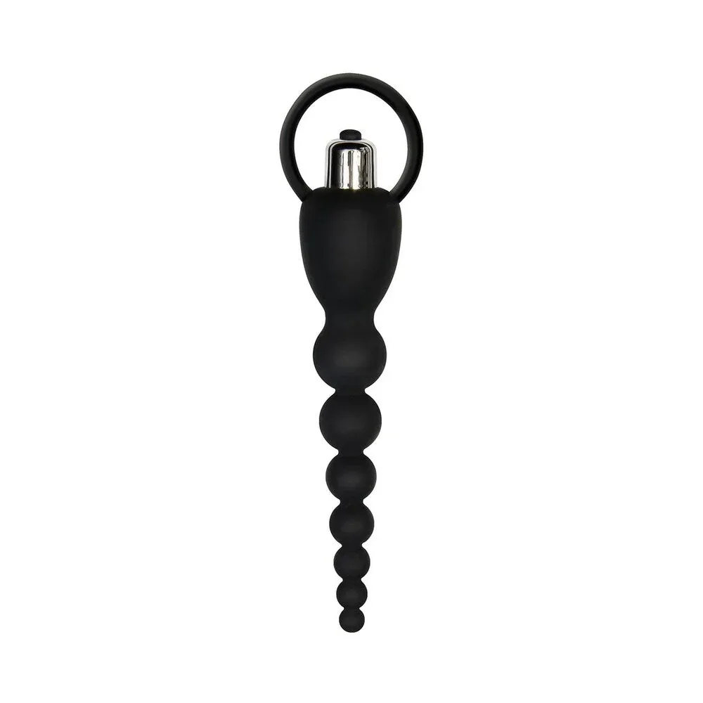 Adam & Eve Vibrating Silicone Anal Beads (Bag Packaging) - Image 2
