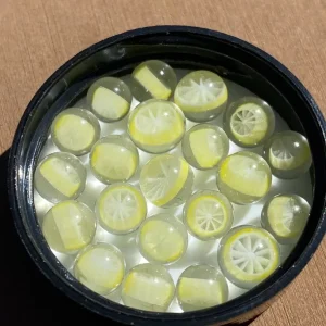 Lyons Glass Floating Lemon Terp Pearl