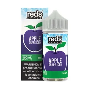 Iced Grape Reds Apple Ejuice 100ml ⋆ $13.75