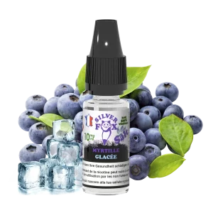 BLUEBERRY ICE Silver Fox 10ml nicotine salt e-liquid
