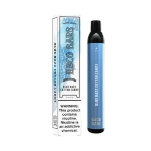 Esco Bars Mesh 2500 Puffs Blue Razz Cotton Candy
