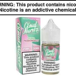 GUAVA PASSIONFRUIT BY CLOUD NURDZ SALT 30ML