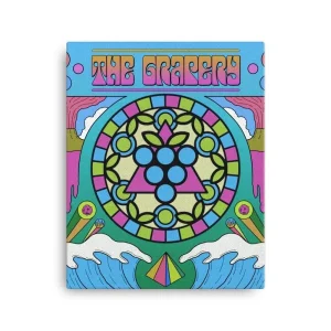 THE GRAPERY GRAPE GOD CANVAS