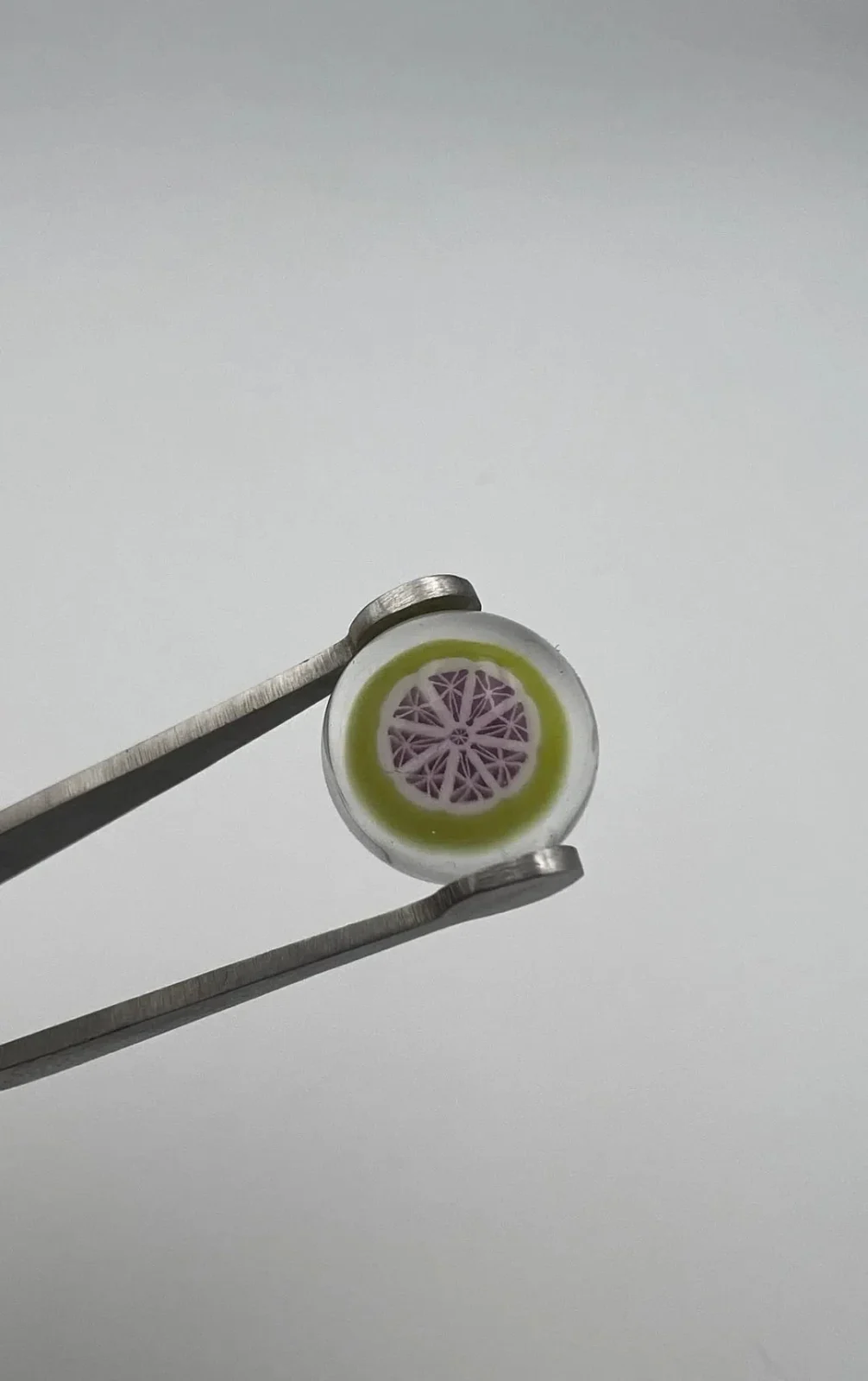 Lyons Glass Floating Grape Lime Valve
