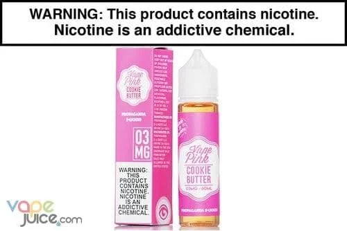 COOKIE BUTTER BY VAPE PINK 100ML