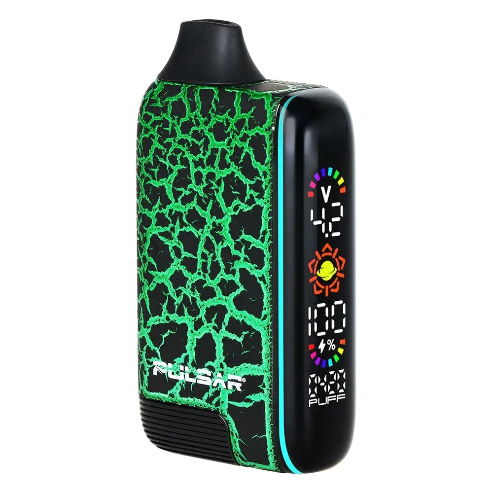 Pulsar 510 DL 5.0 Precision Voltage Control LCD Screen Vape Bar | Crackle Series | 1000mAh