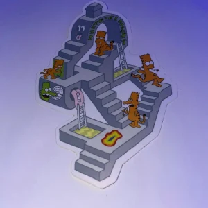 Gz1 BARTFIELD Stairway Sticker