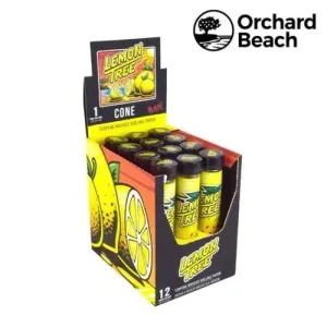 RAW x Orchard Beach | Lemon Tree Terpene Infused Pre-Rolled Cone | King Size 12pk