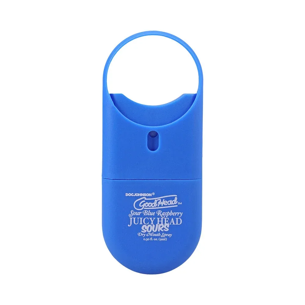 GoodHead Juicy Head Dry Mouth Spray To-Go Sour Blue Raspberry 0.3 oz. - Image 2