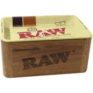 Raw Mini Cache Box W/ Tray Lid