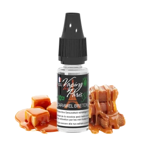 VIP Vaping in Paris – Caramel Breton Salt Nicotine E-Liquid