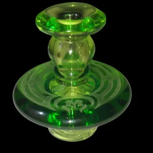 Mothership Glass "GREEN " Colored Series Maria Cap