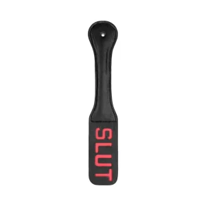 Ouch! 'Slut' Paddle Black