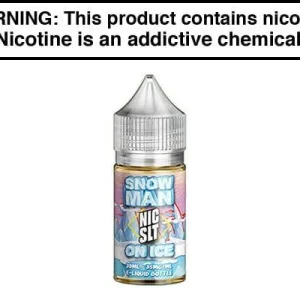 SNOW MAN ON ICE BY JUICE MAN SALTS 30ML