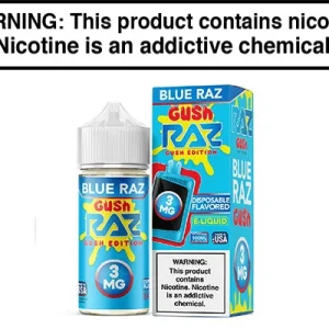 BLUE RAZ GUSH BY POD JUICE X RAZ 100ML