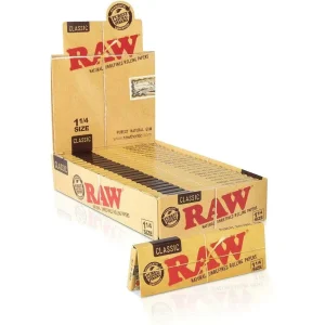 RAW Classic Rolling Papers 1 1/4 - 24pk Box