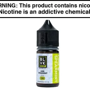 LIME SPEARMINT ICE BY BLVK MINT SALT 30ML