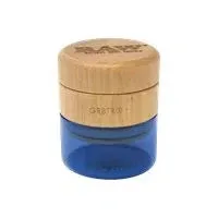 RAW Natural Wood Herbal Grinder 65mm