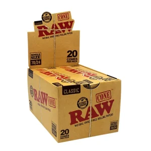 Raw Classic 70mm/24mm Cones - 12pk Box