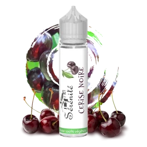 Sérénité Cerise Noire Shortfill E‑Liquid, Black Cherry 50ml 0mg