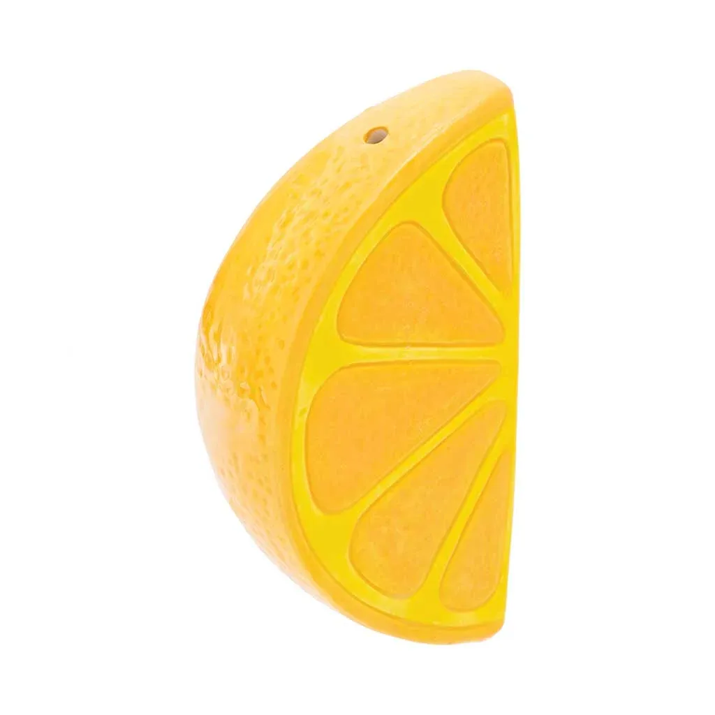 Orange Slice Ceramic Hand Pipe - Image 2